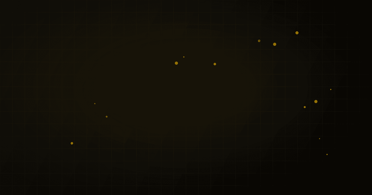 Abstract constellation of thin dotted lines and small nodes connected across a dark field, no text.